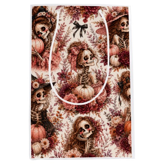 Botanisches Skelett Mittlere Geschenktüte (Vorderseite)