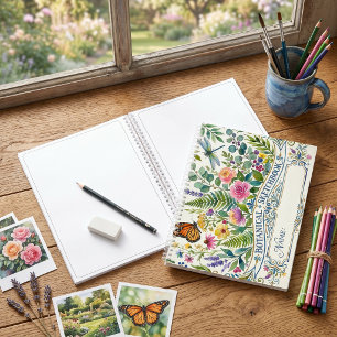 Botanisches Skizzenbuch Notizblock