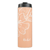 Botanisches Skript für floralen Individuelle Name  Thermosbecher (Vorderseite)