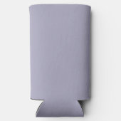 Botanisches Stem-Hochzeitmonogramm | Lilac Selters Dosenkühler (Rückseite)