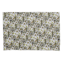 Botanisches süßes weißes Blumen-Foto irgendein Kissenbezug