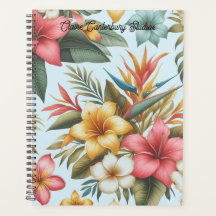 Botanisches tropisches Blumenmuster 