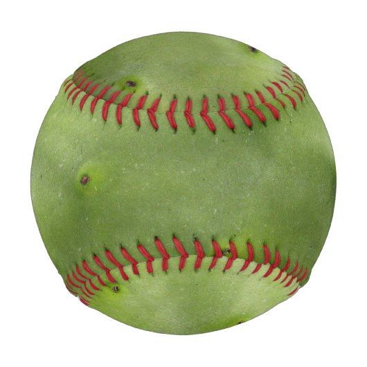 Botanisches tropisches grünes Kaktus-Foto Baseball (Rückseite)