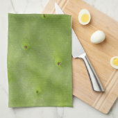 Botanisches tropisches grünes Kaktus-Foto Handtuch (Viertel Falte)