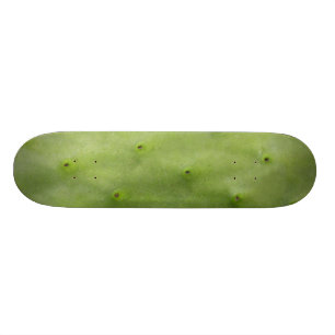 Botanisches tropisches grünes Kaktus-Foto Skateboard