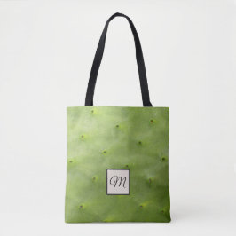 Botanisches tropisches grünes tasche