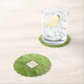 Botanisches tropisches grünes untersetzer (Vor Ort)