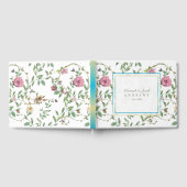 Botanisches und florales Design Gästebuch (Voll)
