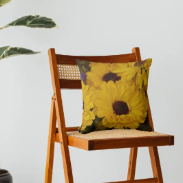 Botanisches Viking Pom Mums Floral Kissen