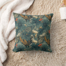Botanisches Vintage-Blumenmuster-Design