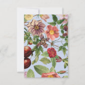 Botanisches Vintage-Design (Vorderseite)