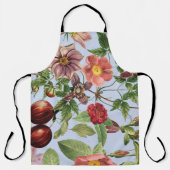 Botanisches Vintage-Design Schürze (Vorderseite)