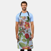 Botanisches Vintage-Design Schürze (Getragen)