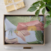 Botanisches Vintage-Design Seidenpapier (Geschenk)