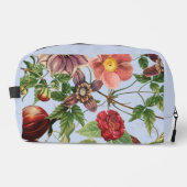 Botanisches Vintage-Design Waschbeutel (Vorderseite)