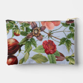Botanisches Vintage-Design Zubehörtasche (Rückseite)
