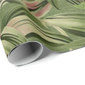 Botanisches Vintages tropisches Palm Geschenkpapier (Rolleneckpunkt)