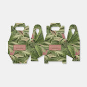 Botanisches Vintages tropisches Palm Geschenkschachtel (Ungefaltet)