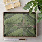 Botanisches Vintages tropisches Palm Seidenpapier (Geschenk)