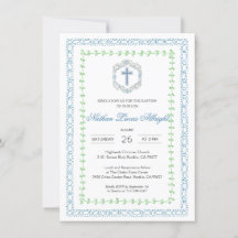 Botanisches Wappen Blauer Kreuz