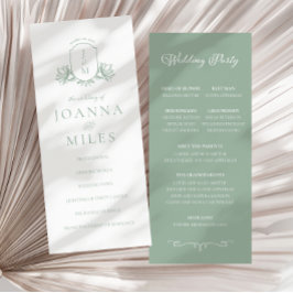 Botanisches Wappen-Programm für Elegantes Kalligra