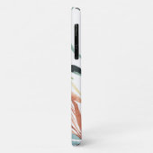 Botanisches Wasserfarben Abstraktes individuelles Case-Mate iPhone Hülle (Hinten/Links)