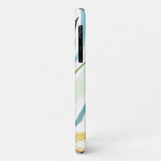 Botanisches Wasserfarben Abstraktes individuelles  Case-Mate iPhone Hülle (Hinten/Links)