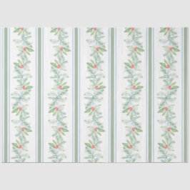 Botanisches Wasserfarbenpapier zum Thema Holiday Seidenpapier