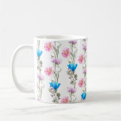 Botanisches Wasserfarbmuster Kaffeetasse (Links)