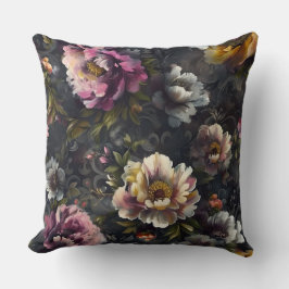 Botanisches Weihnachten aus knackiger Erde Kissen