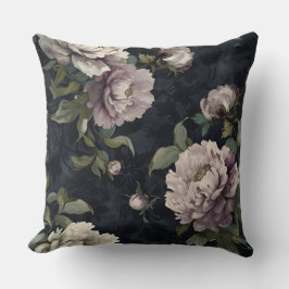 Botanisches Weihnachten aus knackiger Erde Kissen