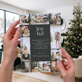 Botanisches Weihnachten Personalisiert 10 Foto-Col