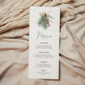 Botanisches Wintermenü Menükarte