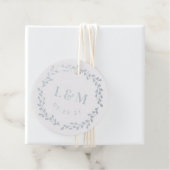 Botanisches Wreath-Monogramm Geschenkanhänger (Mit Box)