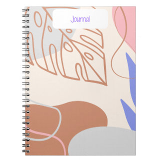 Botanisches Zeitschrift Tropical Escape Notizblock