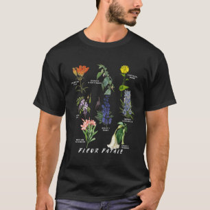 Botanisgarten Fleur Fatale Gift Botanischer Garten T-Shirt