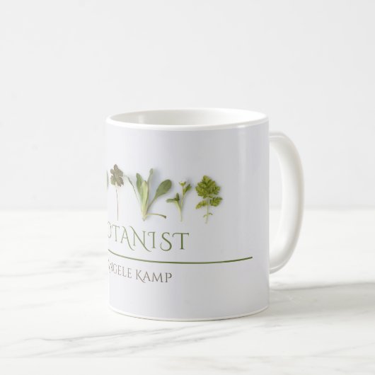 Botanistin Kaffeetasse (VorderseiteRechts)
