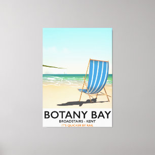 Botany Bay, Broadstairs Kent Reiseposter Leinwanddruck