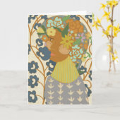 Botany Beauty Karte (Gelbe Blume)