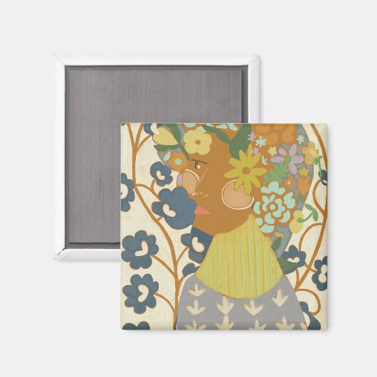 Botany Beauty Magnet (Vorderseite/Rückseite)