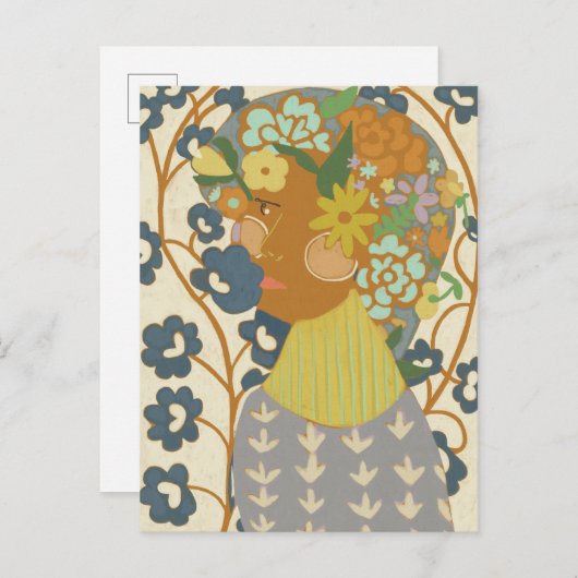 Botany Beauty Postkarte (Vorne/Hinten)