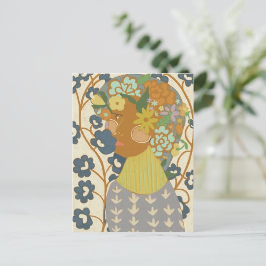 Botany Beauty Postkarte (Stehend Vorderseite)