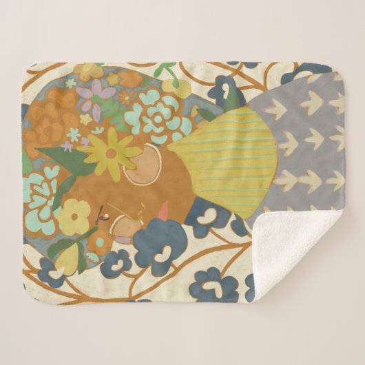 Botany Beauty Sherpadecke (Vorderseite (Horizontal))