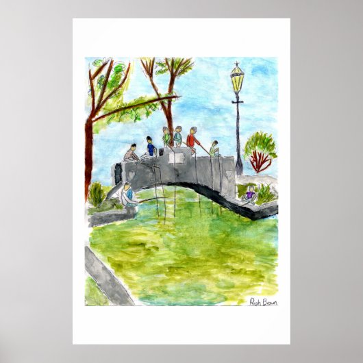 Botany Pond Poster (Vorne)