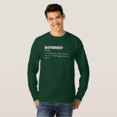 Botany Teacher Funny Definition T-Shirt (Vorne ganz)