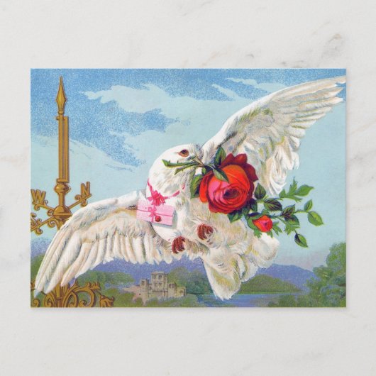 Bote der Liebe Postkarte (Vorderseite)