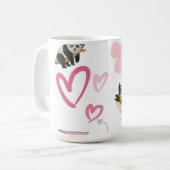 Bote para agua o fresco kaffeetasse (Vorderseite Links)