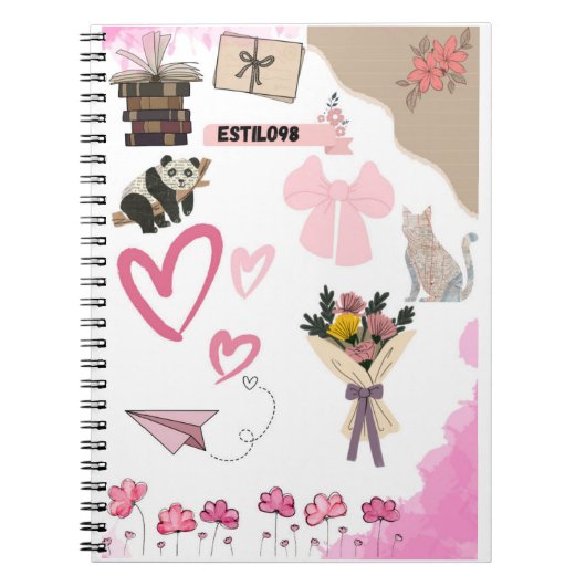 Bote para agua o fresco  notizblock (Vorderseite)