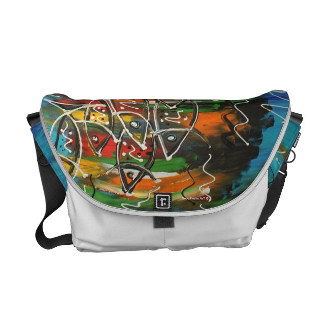 Bote-Tasche - Fische durch Soco Freire Kuriertasche (Vorderseite)