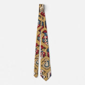 Botehs Tear Drop :: 17. Jh. farbenfroh geschmolzen Krawatte (Rückseite)